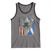 Scottish American Tank Top Scottish By Blood American By Birth Patriot By Choice