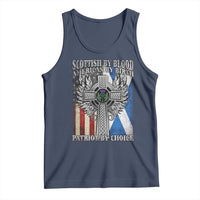Scottish American Tank Top Scottish By Blood American By Birth Patriot By Choice