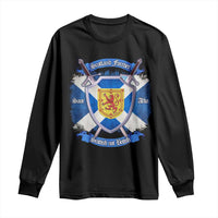 Scotland Forever Saor Alba Scottish Not British Long Sleeve Shirt Scottish Pride