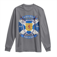 Scotland Forever Saor Alba Scottish Not British Long Sleeve Shirt Scottish Pride