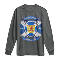 Scotland Forever Saor Alba Scottish Not British Long Sleeve Shirt Scottish Pride