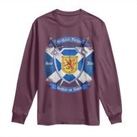 Scotland Forever Saor Alba Scottish Not British Long Sleeve Shirt Scottish Pride