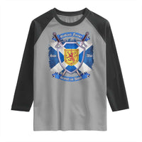 Scotland Forever Saor Alba Scottish Not British Raglan Shirt Scottish Pride