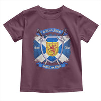 Scotland Forever Saor Alba Scottish Not British Toddler T Shirt Scottish Pride