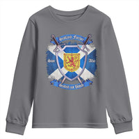 Scotland Forever Saor Alba Scottish Not British Youth Sweatshirt Scottish Pride