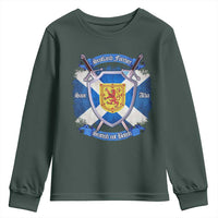 Scotland Forever Saor Alba Scottish Not British Youth Sweatshirt Scottish Pride