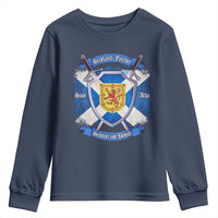 Scotland Forever Saor Alba Scottish Not British Youth Sweatshirt Scottish Pride