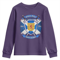 Scotland Forever Saor Alba Scottish Not British Youth Sweatshirt Scottish Pride