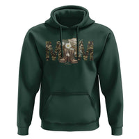 Military Army Mom Floral Combat Shoes Hoodie