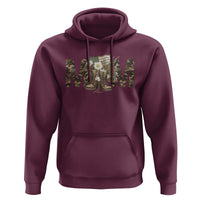Military Army Mom Floral Combat Shoes Hoodie
