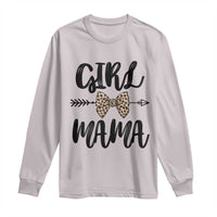 Funny Girl Mama Long Sleeve Shirt Leopard New Mom Mother's Day