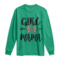 Funny Girl Mama Long Sleeve Shirt Leopard New Mom Mother's Day