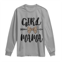 Funny Girl Mama Long Sleeve Shirt Leopard New Mom Mother's Day