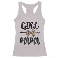 Funny Girl Mama Racerback Tank Top Leopard New Mom Mother's Day