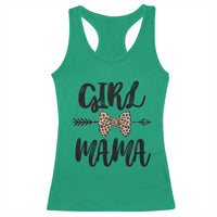 Funny Girl Mama Racerback Tank Top Leopard New Mom Mother's Day