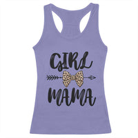Funny Girl Mama Racerback Tank Top Leopard New Mom Mother's Day