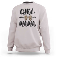 Funny Girl Mama Sweatshirt Leopard New Mom Mother's Day