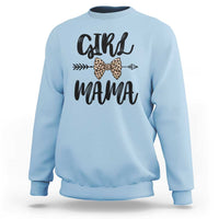 Funny Girl Mama Sweatshirt Leopard New Mom Mother's Day
