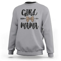 Funny Girl Mama Sweatshirt Leopard New Mom Mother's Day