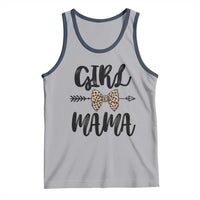 Funny Girl Mama Tank Top Leopard New Mom Mother's Day