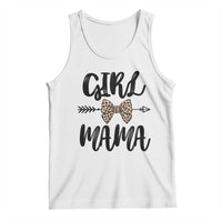 Funny Girl Mama Tank Top Leopard New Mom Mother's Day