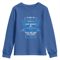 Us Military Air Force Veteran Youth Sweatshirt It Can't Be Inherited Nor Can It Be Purchased I Have Earned It