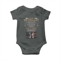 What Is A Veteran That Is Honor American Flag Baby Onesie Veteran's Day
