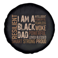 Funny I Am A Black Dad Spare Tire Cover Black History Month Father's Day