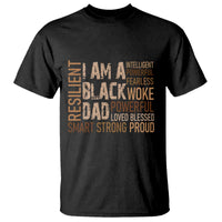 Funny I Am A Black Dad T Shirt Black History Month Father's Day