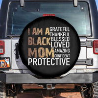 Funny I Am A Black Mom Spare Tire Cover Black History Month Mothers Day