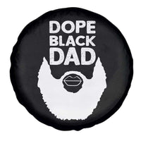 Funny Dope Black Dad Spare Tire Cover Father's Day Juneteenth History Month