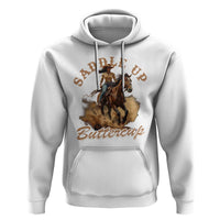 Funny African American Cowgirl Hoodie Saddle Up Buttercup Southern Western