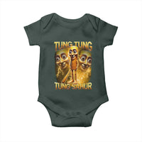 Funny Italian Brainrot Tung Tung Tung Sahur Baby Onesie Gen Z Meme