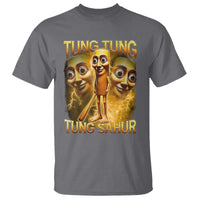 Funny Italian Brainrot Tung Tung Tung Sahur T Shirt Gen Z Meme