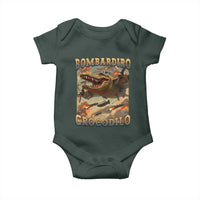Funny Italian Brainrot Bombardiro Crocodilo Baby Onesie Gen Z Meme