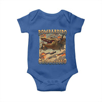 Funny Italian Brainrot Bombardiro Crocodilo Baby Onesie Gen Z Meme