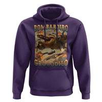 Funny Italian Brainrot Bombardiro Crocodilo Hoodie Gen Z Meme