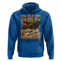 Funny Italian Brainrot Bombardiro Crocodilo Hoodie Gen Z Meme