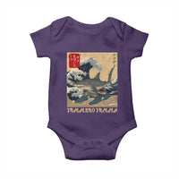 Funny Italian Brainrot Tralalero Tralala Shark Baby Onesie Japanese Art Gen Z Meme