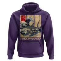 Funny Italian Brainrot Tralalero Tralala Shark Hoodie Japanese Art Gen Z Meme