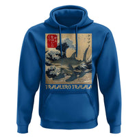 Funny Italian Brainrot Tralalero Tralala Shark Hoodie Japanese Art Gen Z Meme
