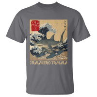 Funny Italian Brainrot Tralalero Tralala Shark T Shirt Japanese Art Gen Z Meme