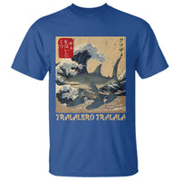 Funny Italian Brainrot Tralalero Tralala Shark T Shirt Japanese Art Gen Z Meme