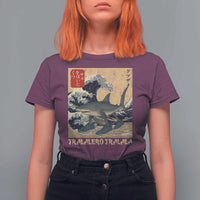 Funny Italian Brainrot Tralalero Tralala Shark T Shirt For Women Japanese Art Gen Z Meme