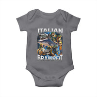 Funny Italian Brainrot Gen Z Meme Baby Onesie