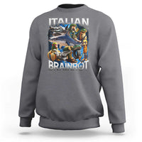 Funny Italian Brainrot Gen Z Meme Sweatshirt