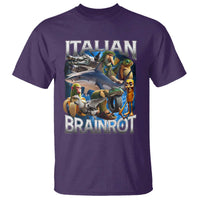 Funny Italian Brainrot Gen Z Meme T Shirt