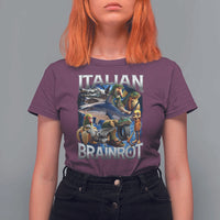 Funny Italian Brainrot Gen Z Meme T Shirt For Women