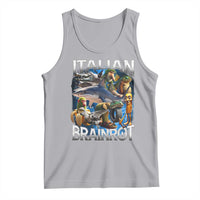 Funny Italian Brainrot Gen Z Meme Tank Top
