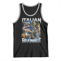 Funny Italian Brainrot Gen Z Meme Tank Top